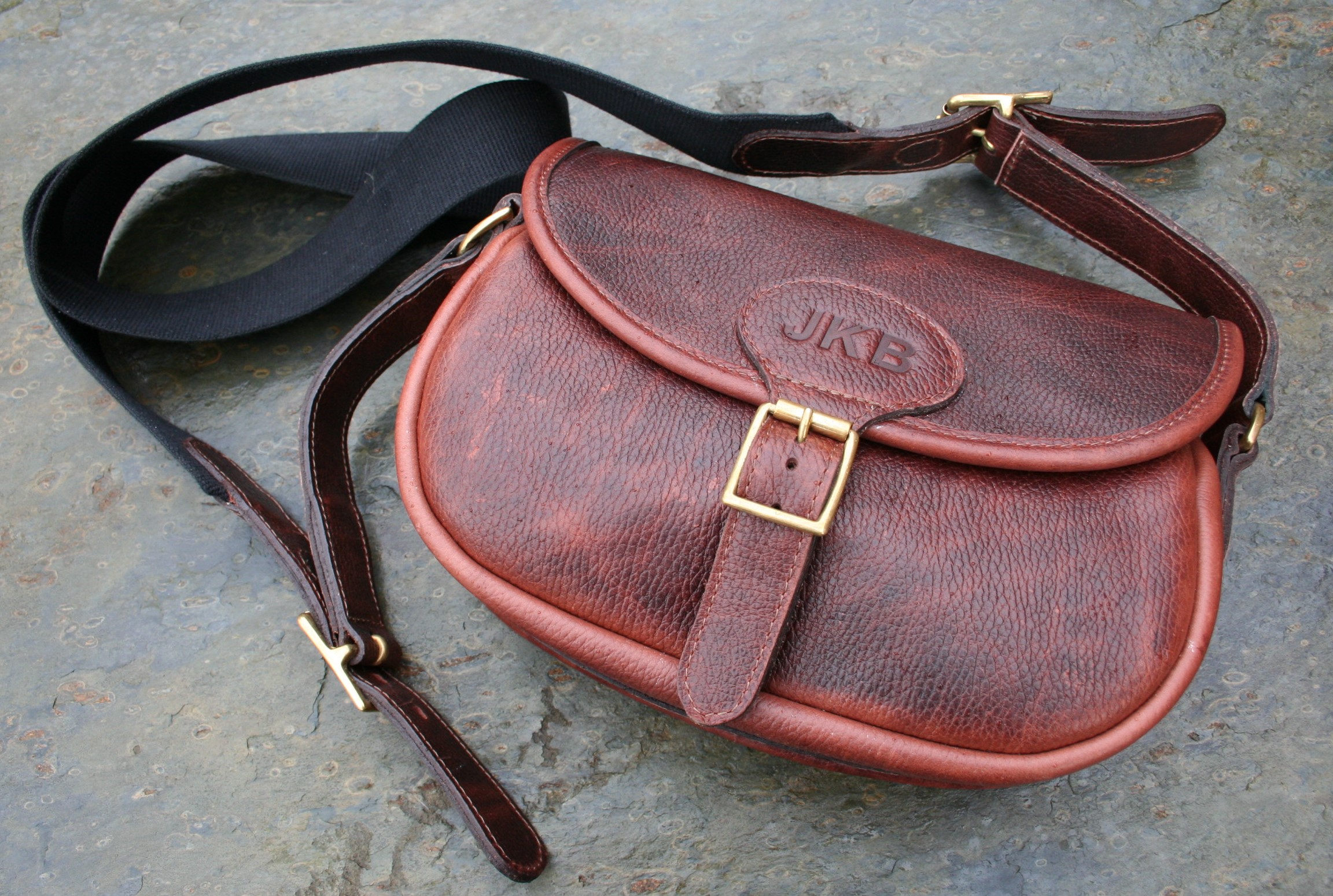 Waterproofed Leather Delbury Cartridge Bag