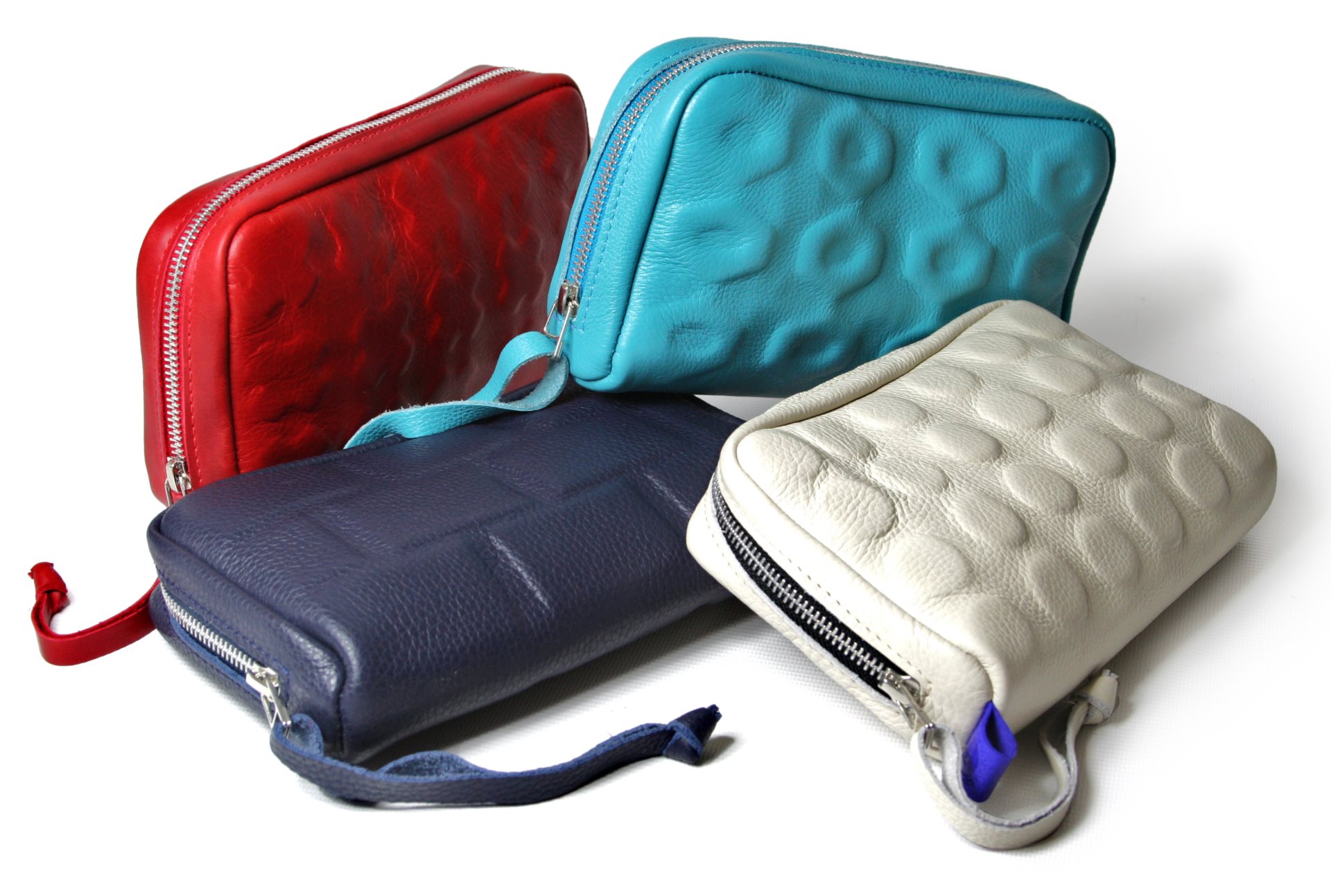 Profiled Make Up / Zip Clutch Bags 