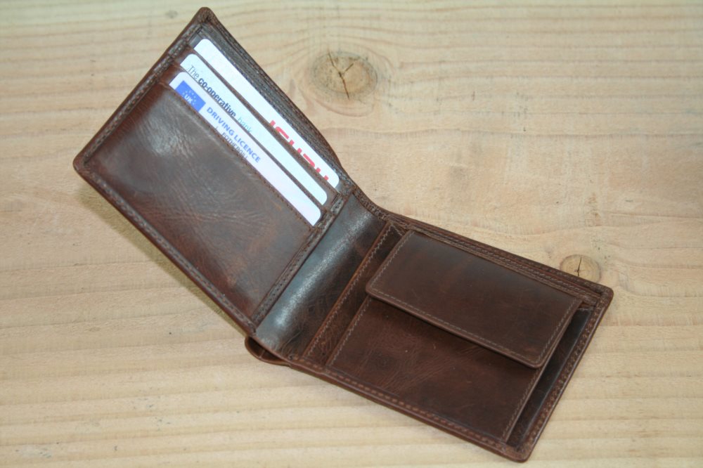 Mens Wallet With Change Section 