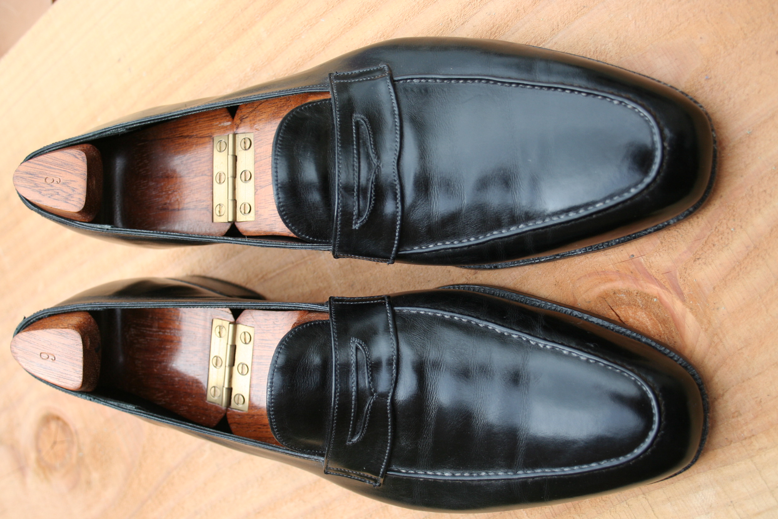 John Lobb of St  James, London, Loafers Black SOLD