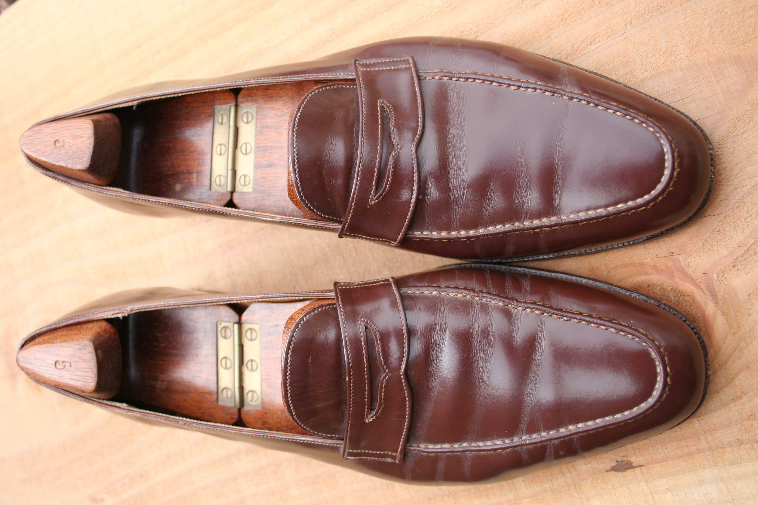 John Lobb of St  James, London, Loafers  Mid Brown