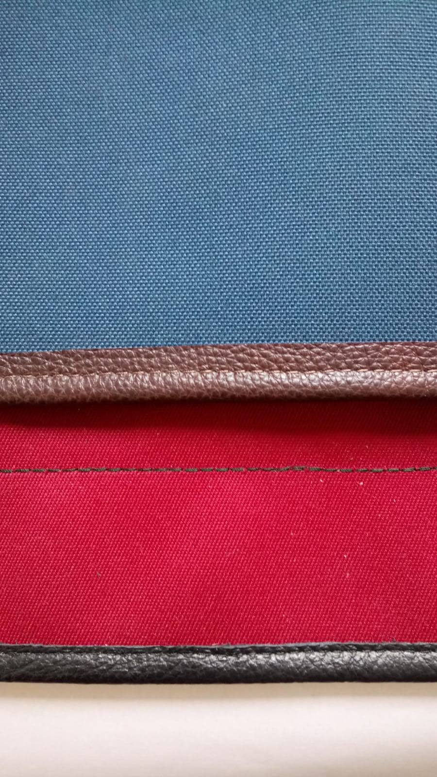 Add Leather Binding to Mohair Half-Tonneau Cover