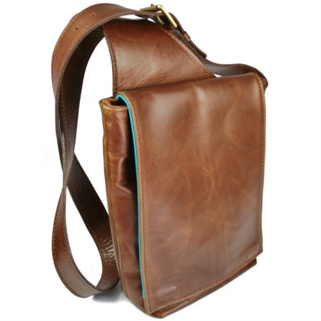 A5 Portrait Wilde Bag With Tapered Strap And Magnetic Closure