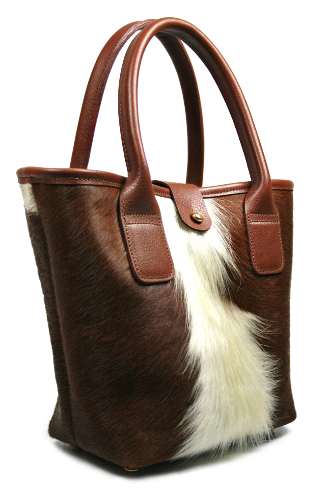 Cow Hair Sheet Tote