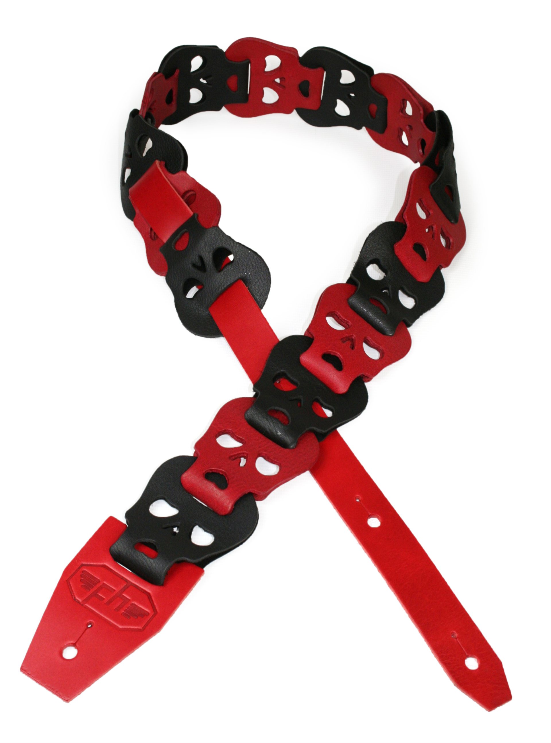 Skull Strap Red & Black